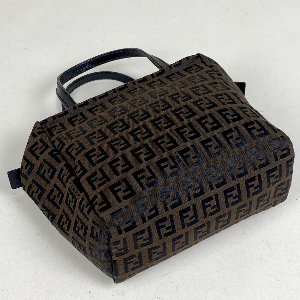 Fendi Zucchino Pattern Handbag All Over Pattern C… - image 2